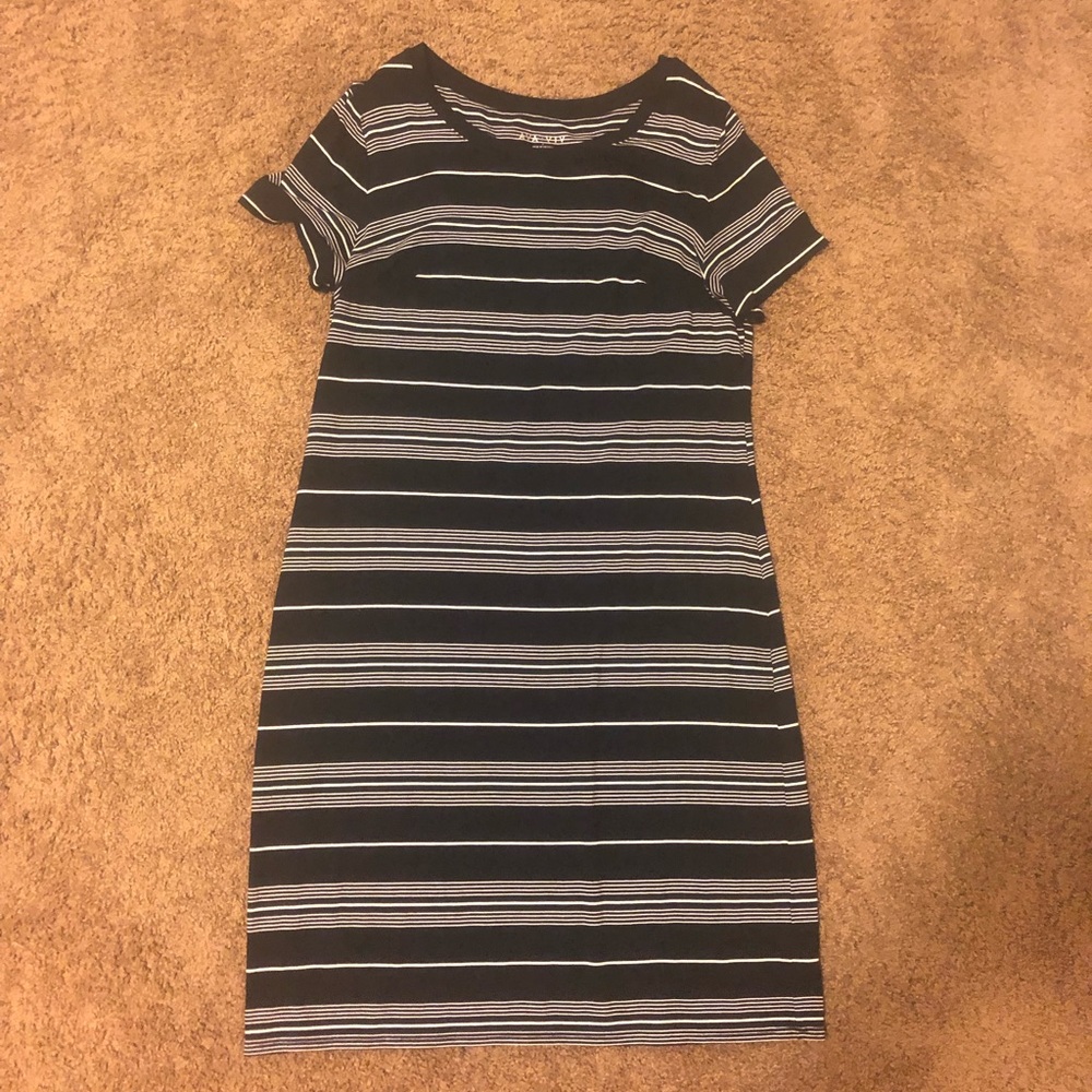Super comfy stretchy soft striped dress